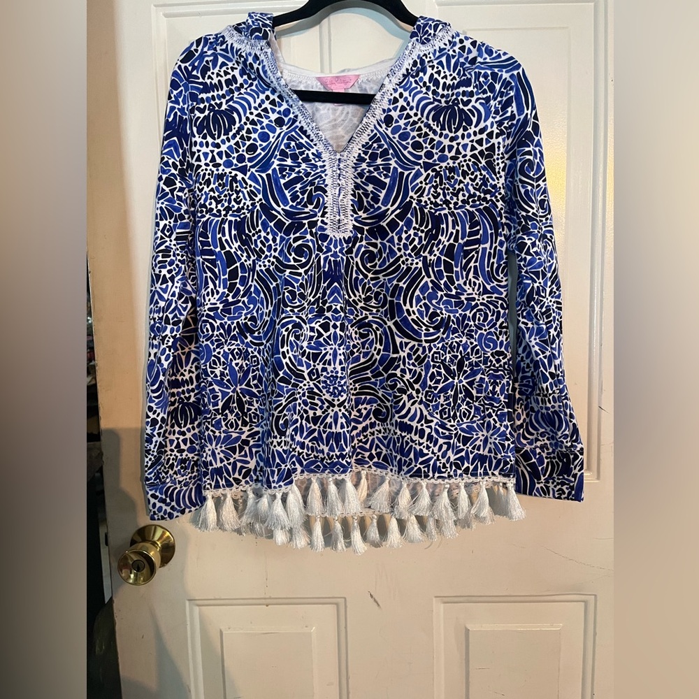 Lilly Pulitzer hooded top